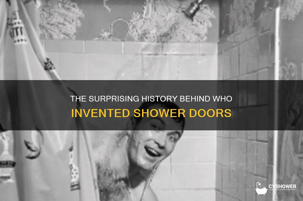 who invented shower doors