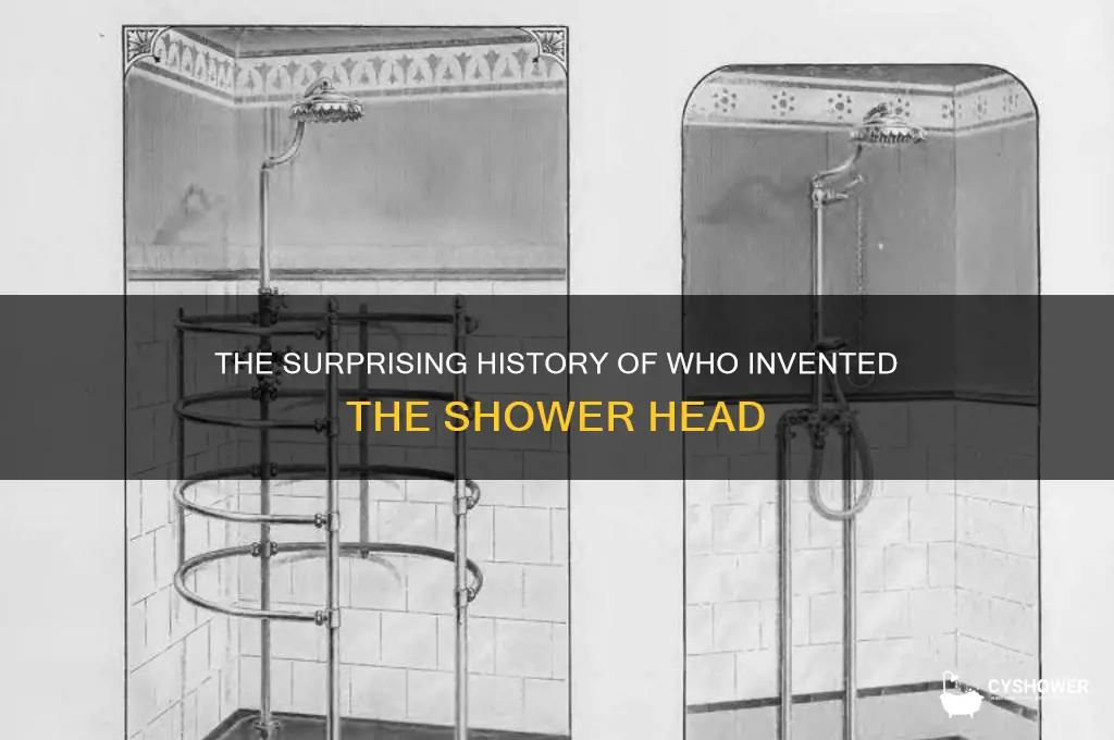 who inveted the shower head