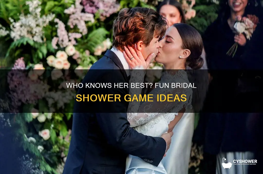 who knows her best bridal shower game