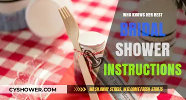 Bridal Shower Mastery: Who Knows Her Best Instructions Guide