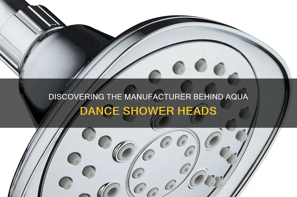 who makes aqua dance shower heads