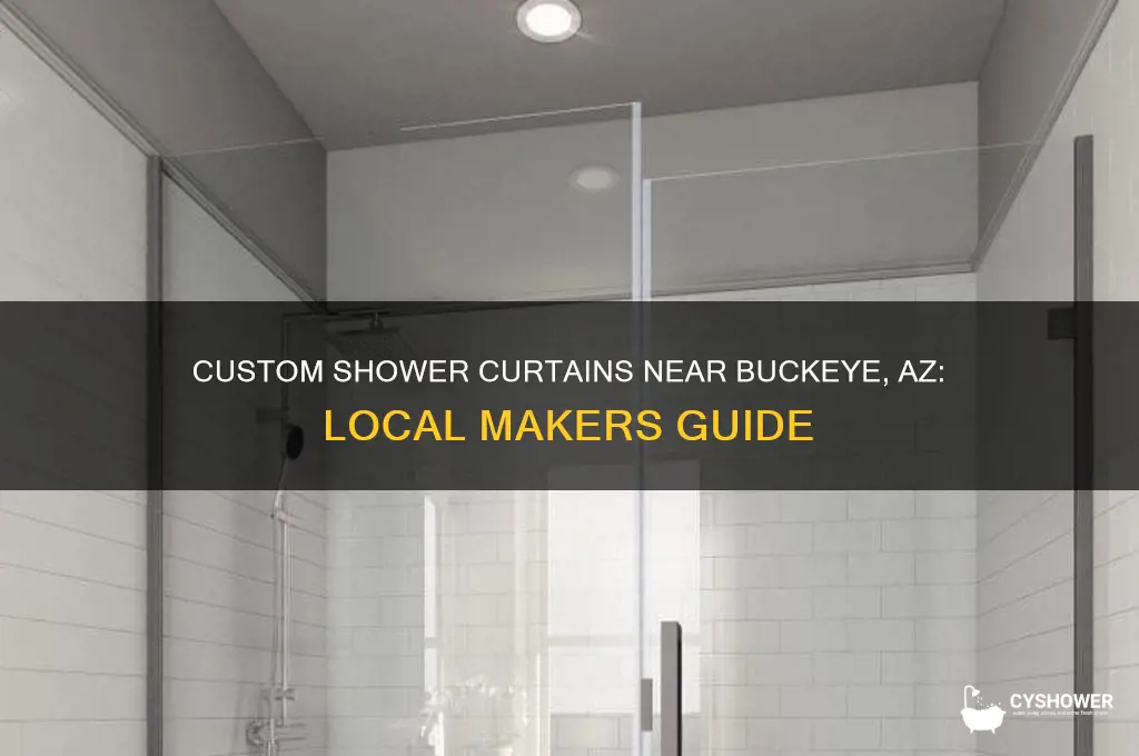 who makes custom shower curtains near buckeye az