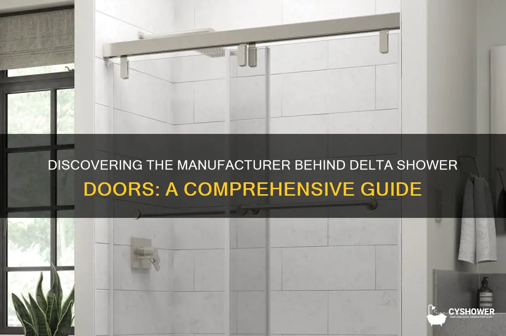 who makes delta shower doors