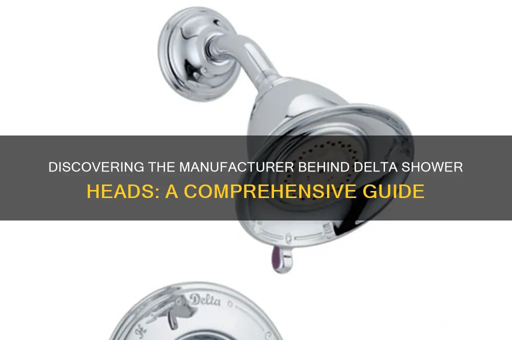 who makes delta shower heads