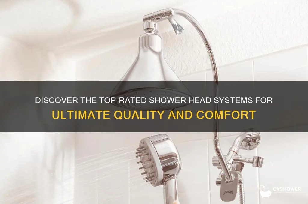 who makes the best quality shower heads system