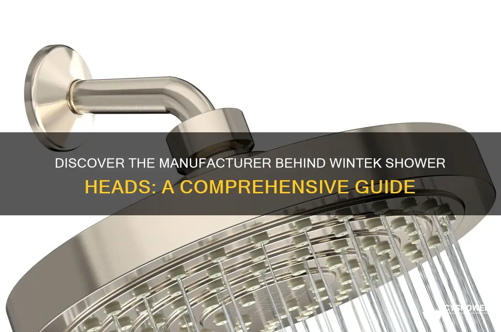 who makes wintek shower heads