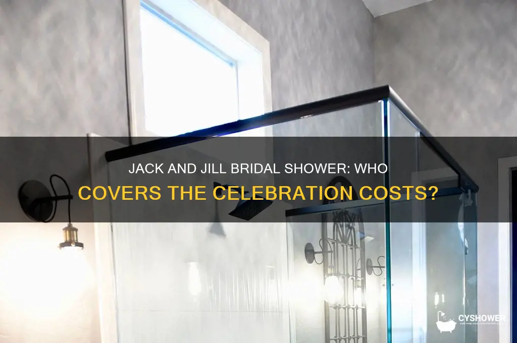 who pays for a jack and jill bridal shower