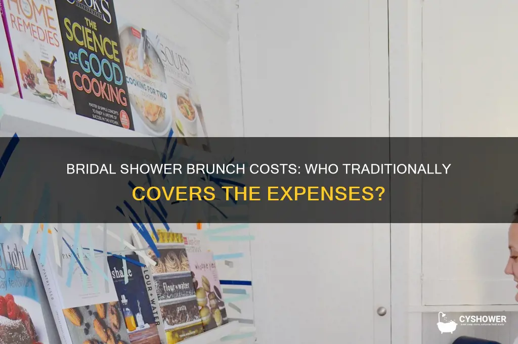who pays for bridal shower brunch