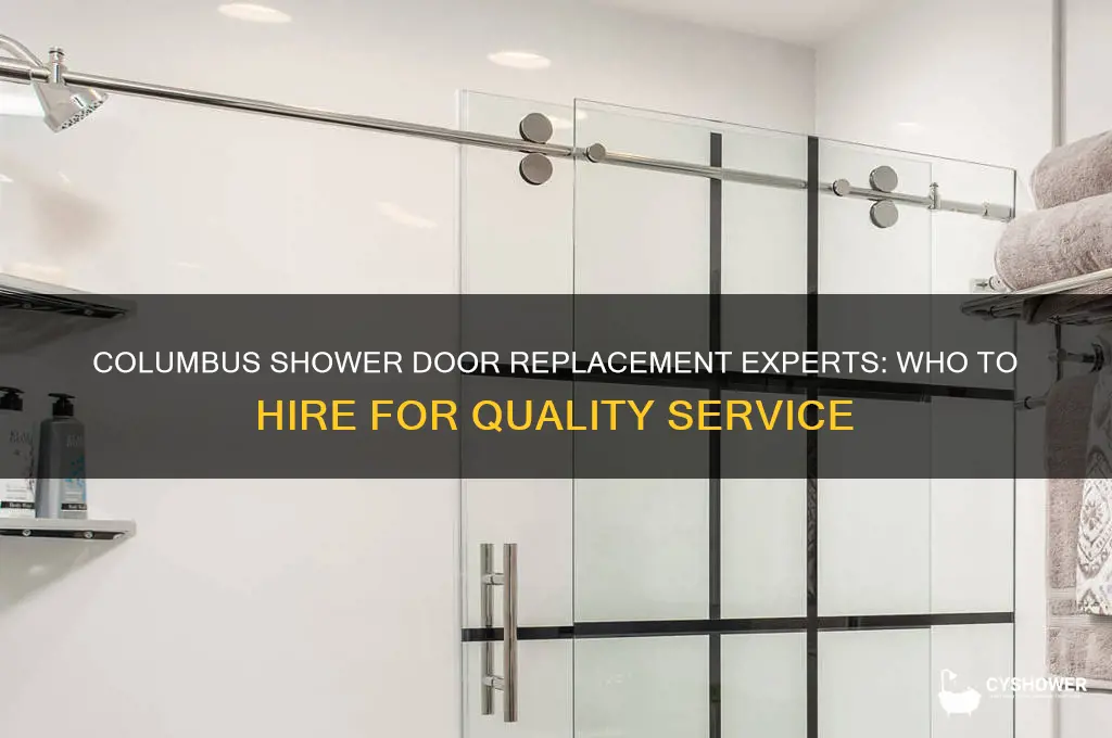 who replaces shower doors in columbus ohio