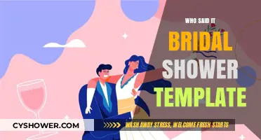 Who Said It? Bridal Shower Game Template Ideas & Tips