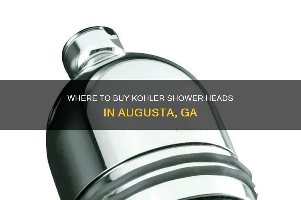 who sellsthe kohler shower head in augusta ga