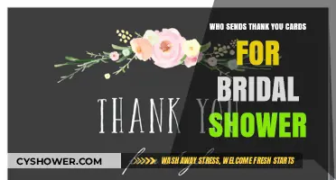 Who Sends Thank You Cards for Bridal Shower: Etiquette Explained
