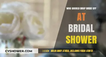 Who Should Escort the Bride to Her Bridal Shower?