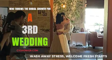 Celebrating Love Again: Who Hosts the Bridal Shower for a Third Wedding?