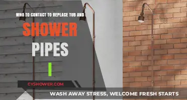 Need Tub and Shower Pipe Replacement? Here's Who to Contact