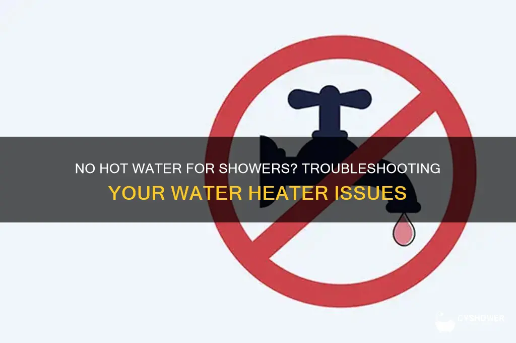 why am i not getting hot hot water to shower
