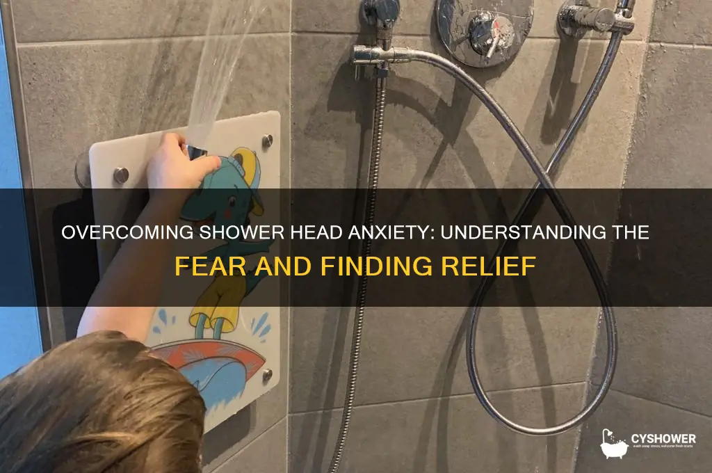 why am i scared of shower heads