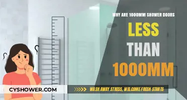 Understanding Shower Door Sizes: Why 1000mm Doors Measure Less