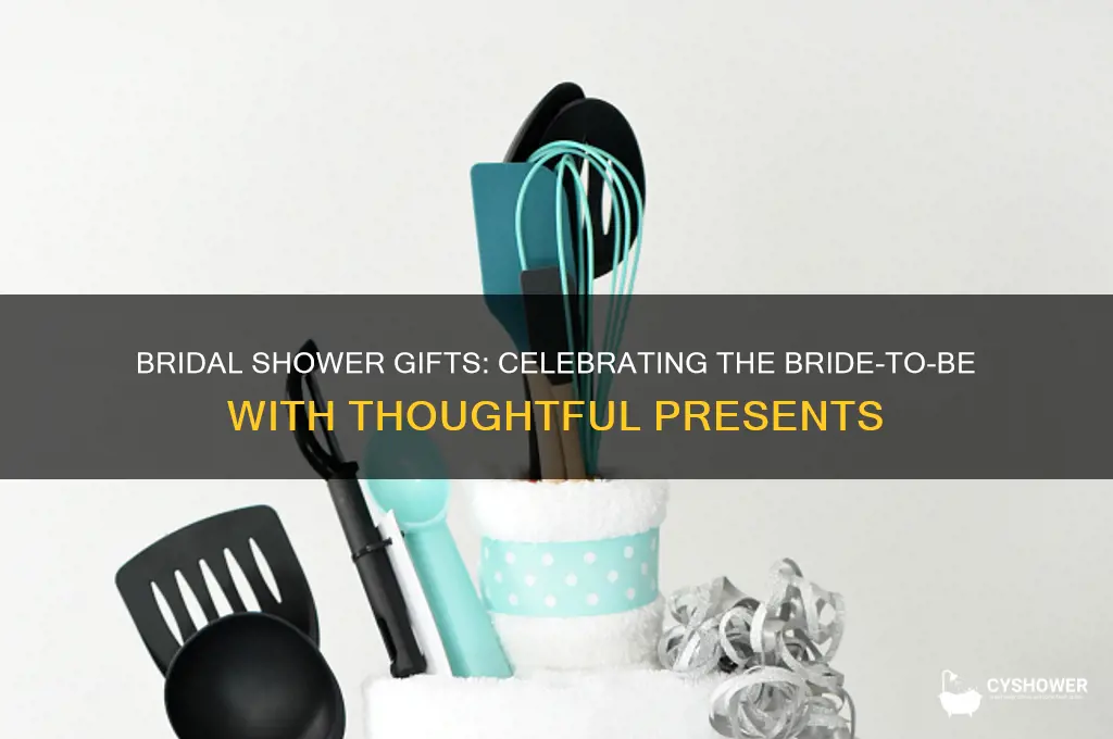 why are gifts given for both a bridal shower