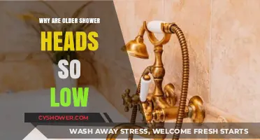 Why Older Shower Heads Are Installed So Low: A Historical Perspective