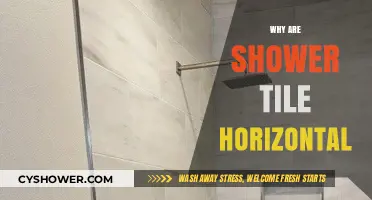 Why Shower Tiles Are Laid Horizontally: Design and Function Explained