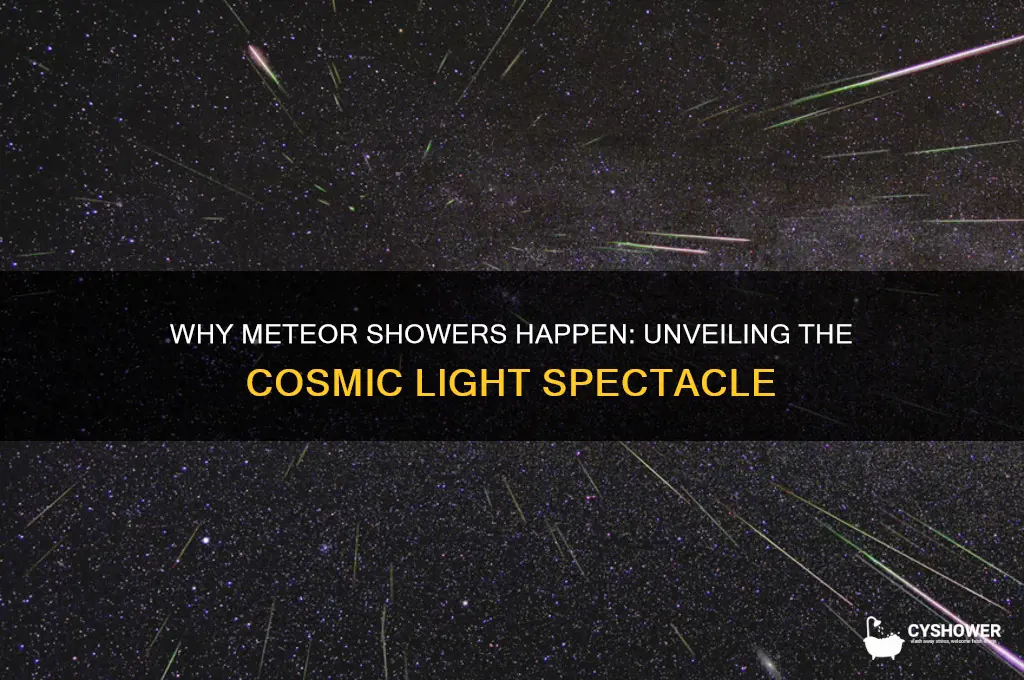 why are we in a meteor shower