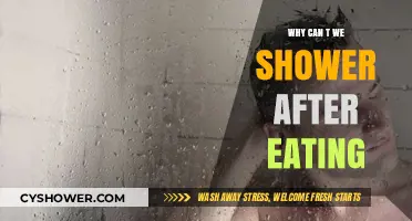 Exploring the Myth: Is Showering After Eating Really a No-No?