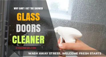 Stubborn Shower Glass Doors: Secrets to Spotless Cleaning Revealed