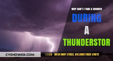 Showering During Thunderstorms: Why It's Risky and Best Avoided