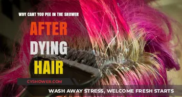 Avoid Shower Mishaps: Why You Can't Pee After Dying Hair
