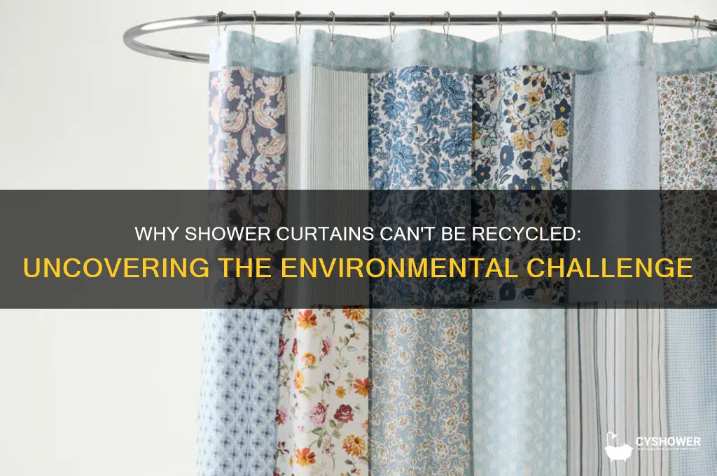 why cant you recycle shower curtain