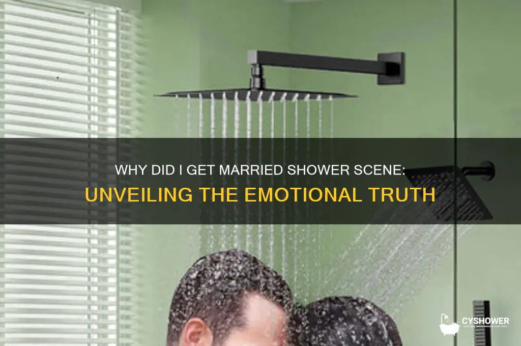 why did i get married shower scene