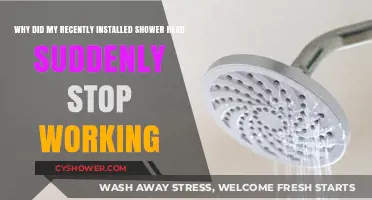 Shower Head Suddenly Stops Working? Troubleshooting Tips for Quick Fixes