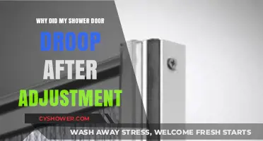 Shower Door Drooping Post-Adjustment: Causes and Quick Fixes Explained