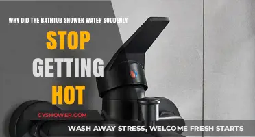 Why Your Bathtub Shower Water Suddenly Stops Getting Hot: Causes & Fixes