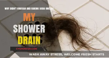 Vinegar and Baking Soda Fail: Unclogging Shower Drain Alternatives