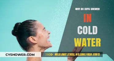 Chilling Truth: Why Guys Embrace Cold Showers for Health and Energy