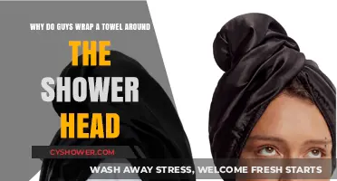 Why Guys Wrap Towels Around Shower Heads: Unraveling the Mystery
