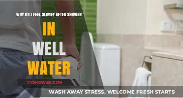 Slimey After Showering in Well Water? Uncovering the Causes and Solutions