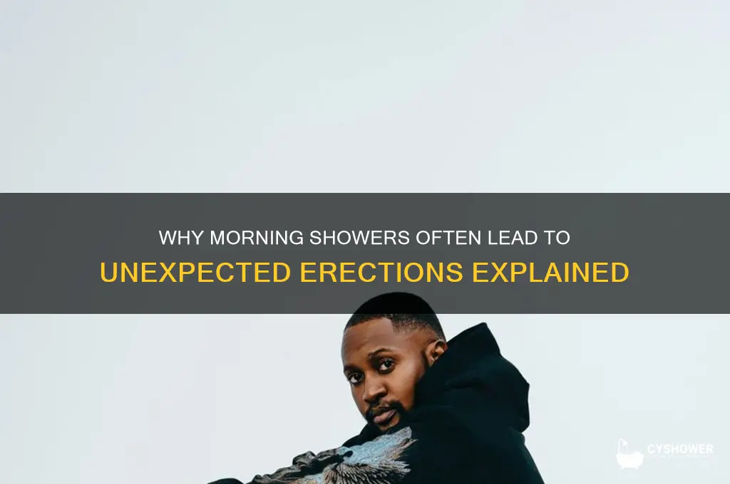 why do i get a boner in the shower