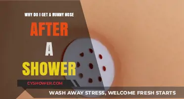 Post-Shower Runny Nose: Causes and Remedies Explained