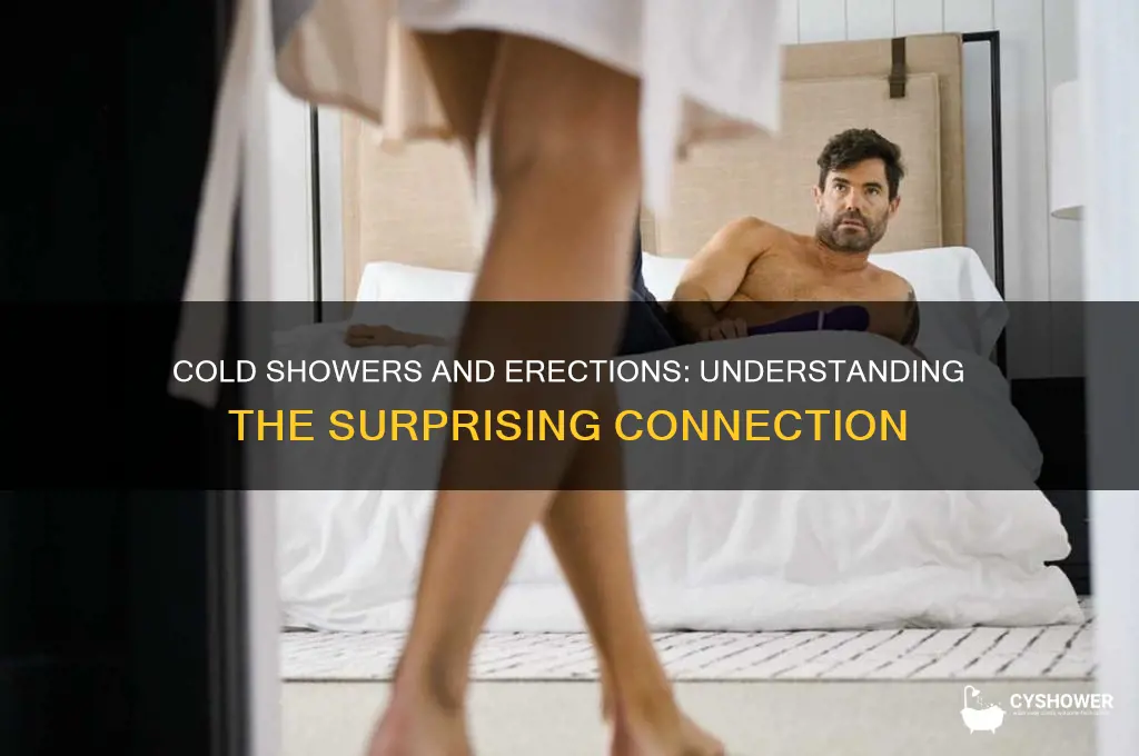 why do i get an erection during cold shower