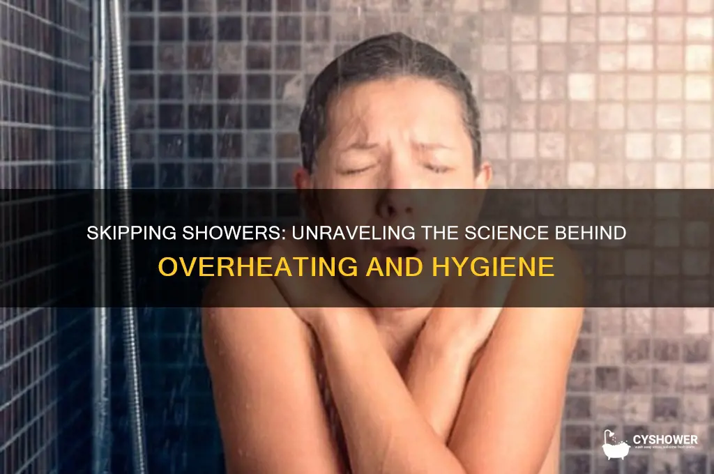 why do i get overheated when i dont shower