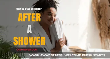 Post-Shower Thirst: Understanding Why You Crave Water After Bathing