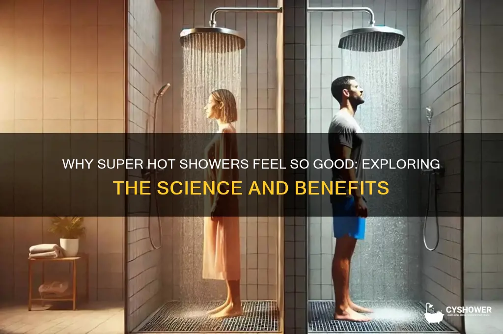 why do i have to shower in super hot water