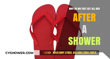 Why Do My Feet Turn Red After Showering? Explained
