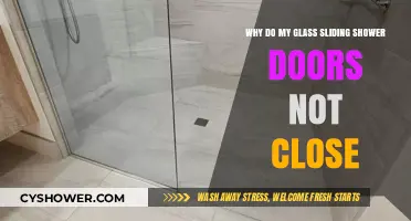 Troubleshooting Glass Sliding Shower Doors That Won’t Close Properly