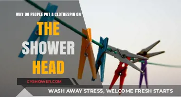 Clothespin on Shower Head: Unraveling the Unexpected Bathroom Hack