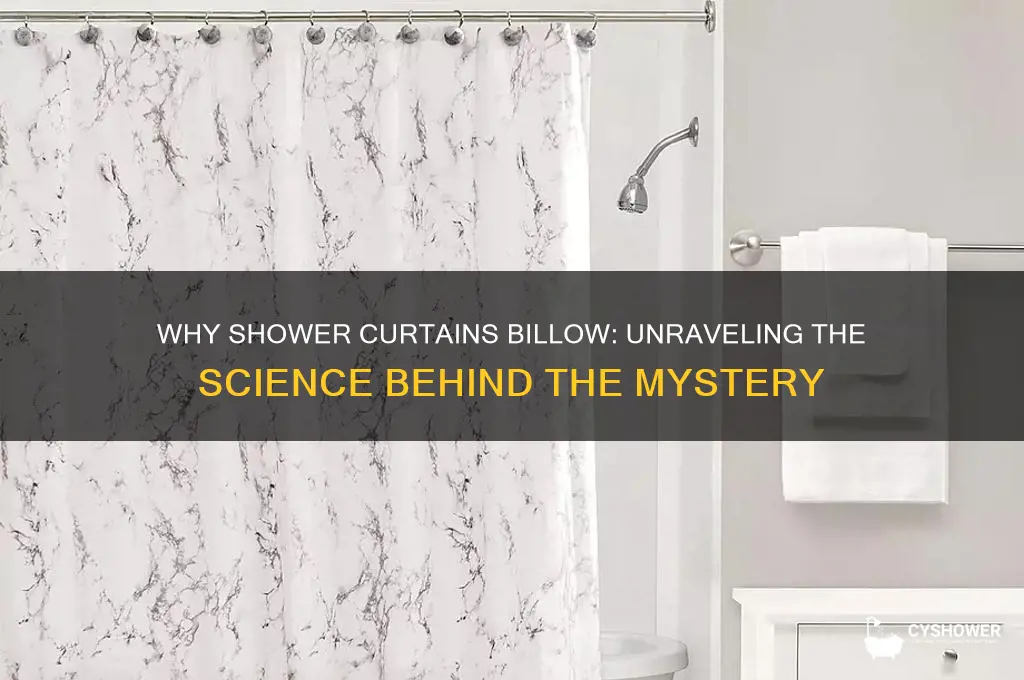 why do shower curtains billow