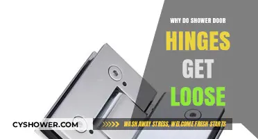 Why Shower Door Hinges Loosen Over Time: Causes and Fixes